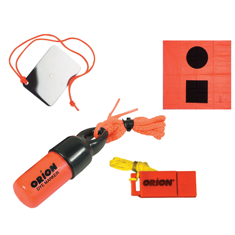 Orion Signaling Kit Flag Mirror Dye Marker Whistle