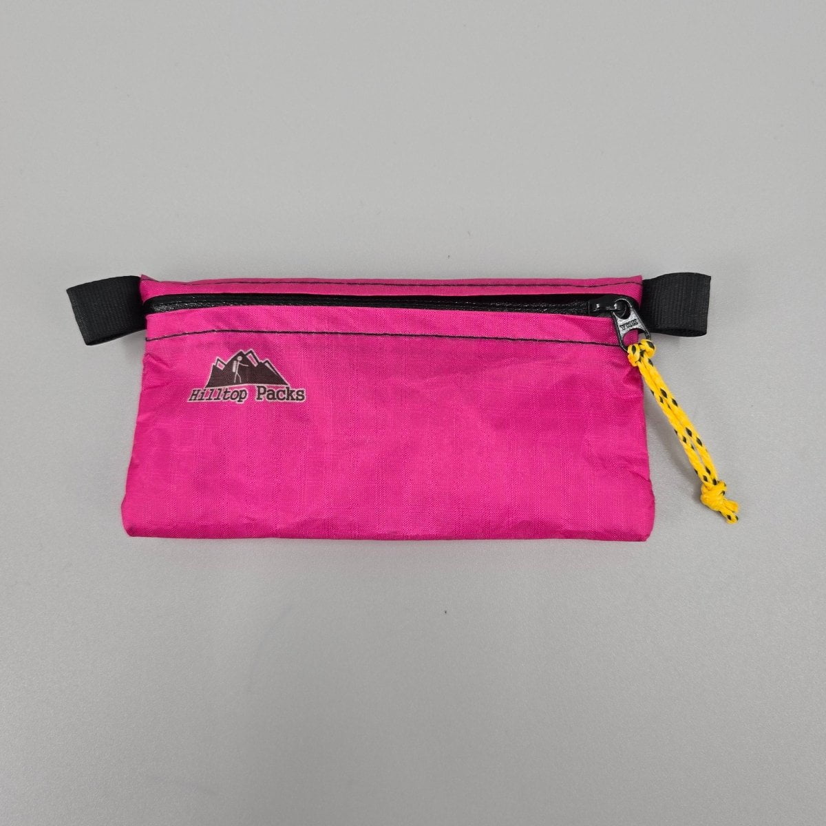 Hilltop Packs LLC - Ultralight Zipper Pouches - Classic Patterns - Challenge D50T Fabric - Pink, small