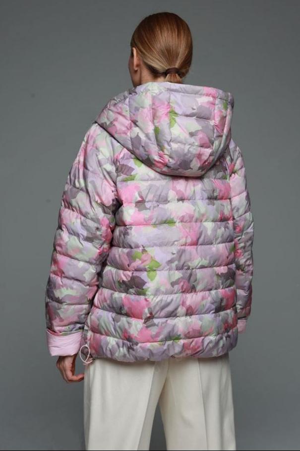 Reversible Demi-Season Jacket - Iris/Pink