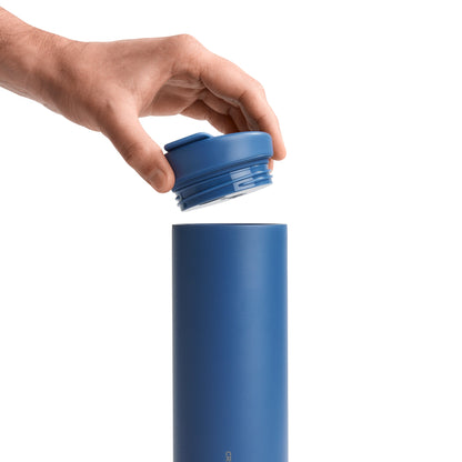 Created Co. - 16oz Nomad Flip Tumbler - Pacific Blue - Screw-top lid