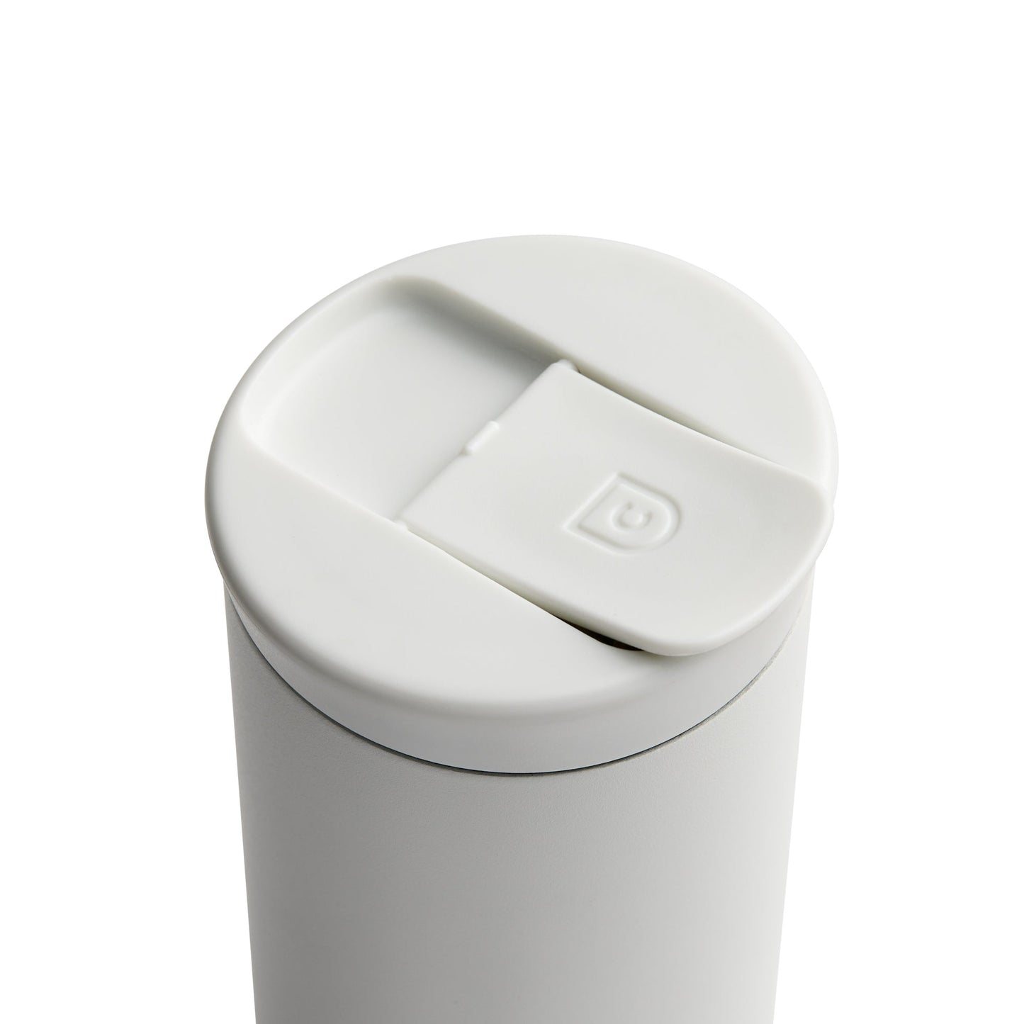 Created Co. - 16oz Nomad Flip Tumbler - White - Top closed