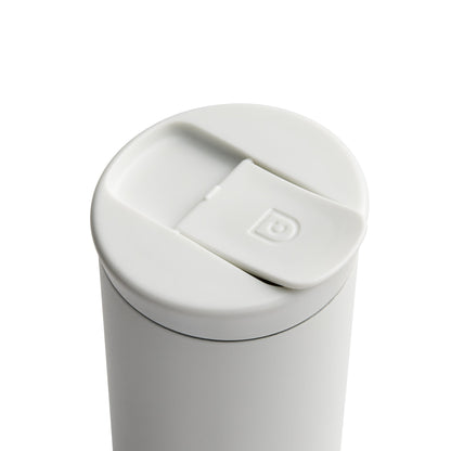 Created Co. - 16oz Nomad Flip Tumbler - White - Top closed