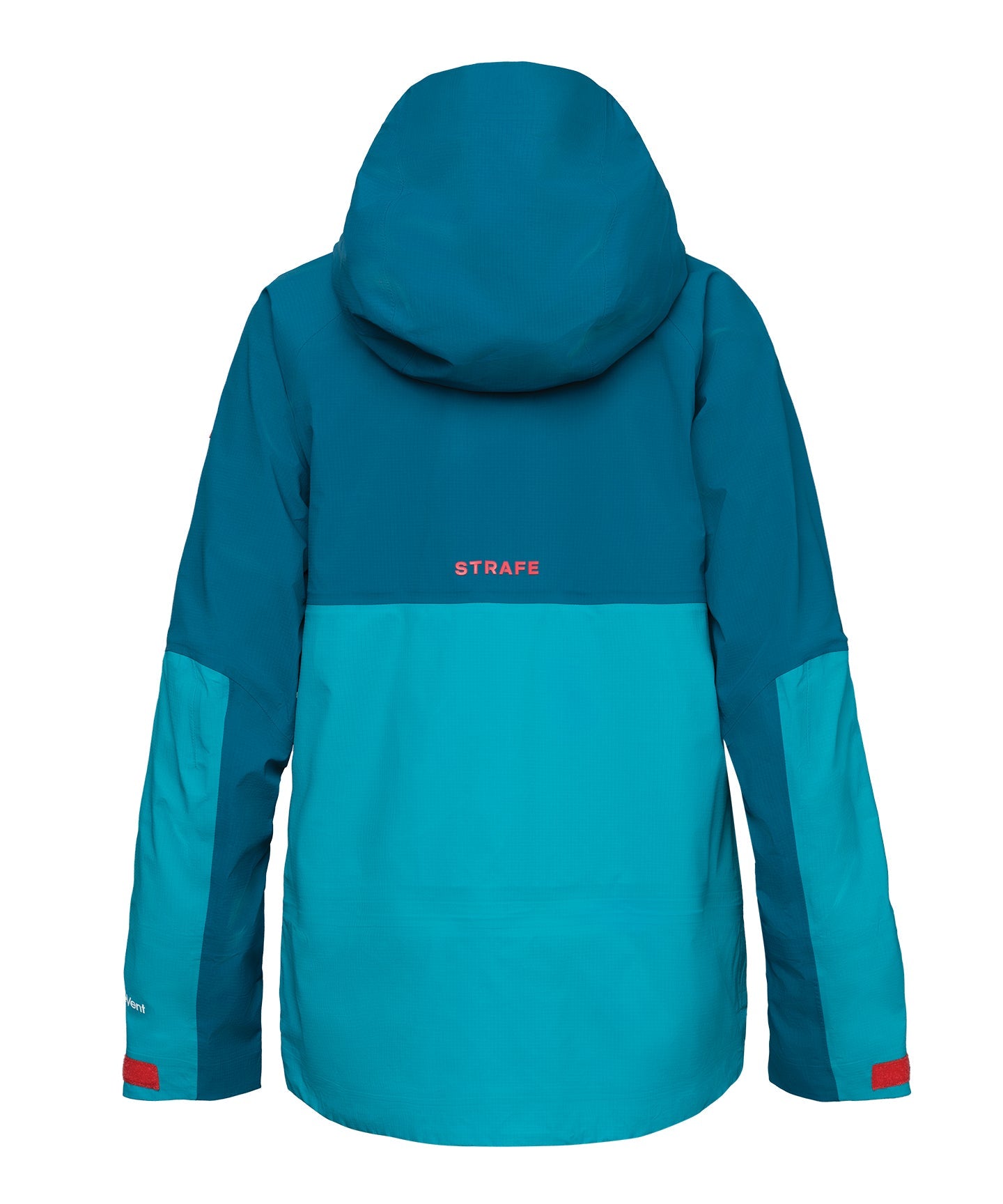 Strafe Outerwear - Meadow 3L Shell Jacket - Back - Dark Teal
