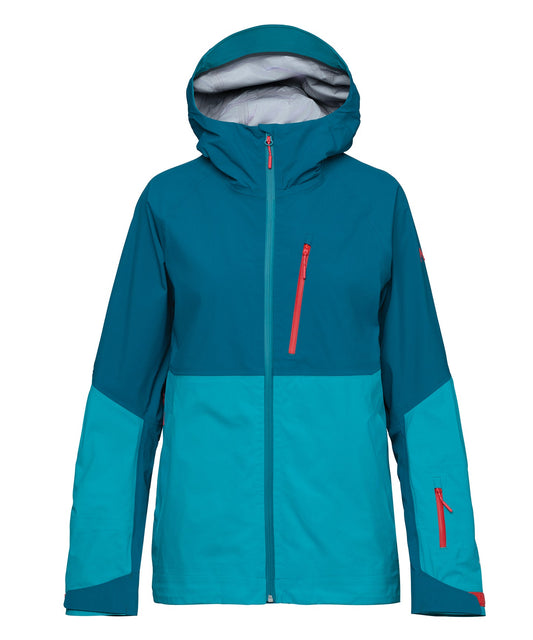 Strafe Outerwear - Meadow 3L Shell Jacket - Front - Dark Teal