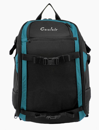 Couloir - 27 or 32 Liter Glide Ski Pack - Front - Mediterranean