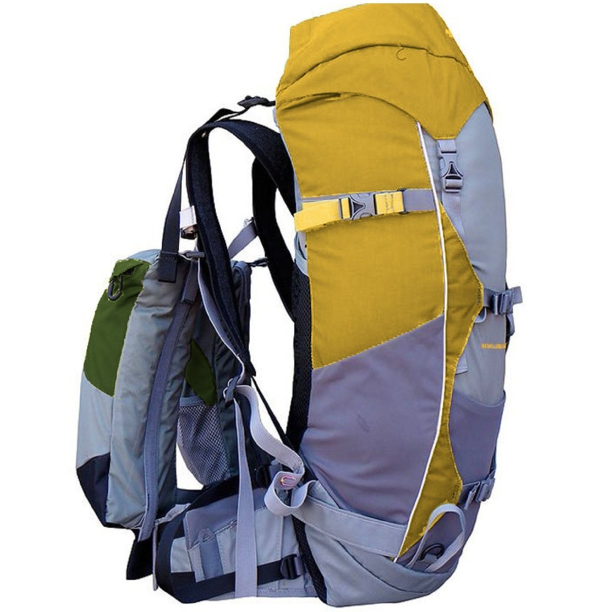 Aarn - 30, 33, or 36 Liter Natural Exhilaration Backpack - Left with Balance Pockets - Gold