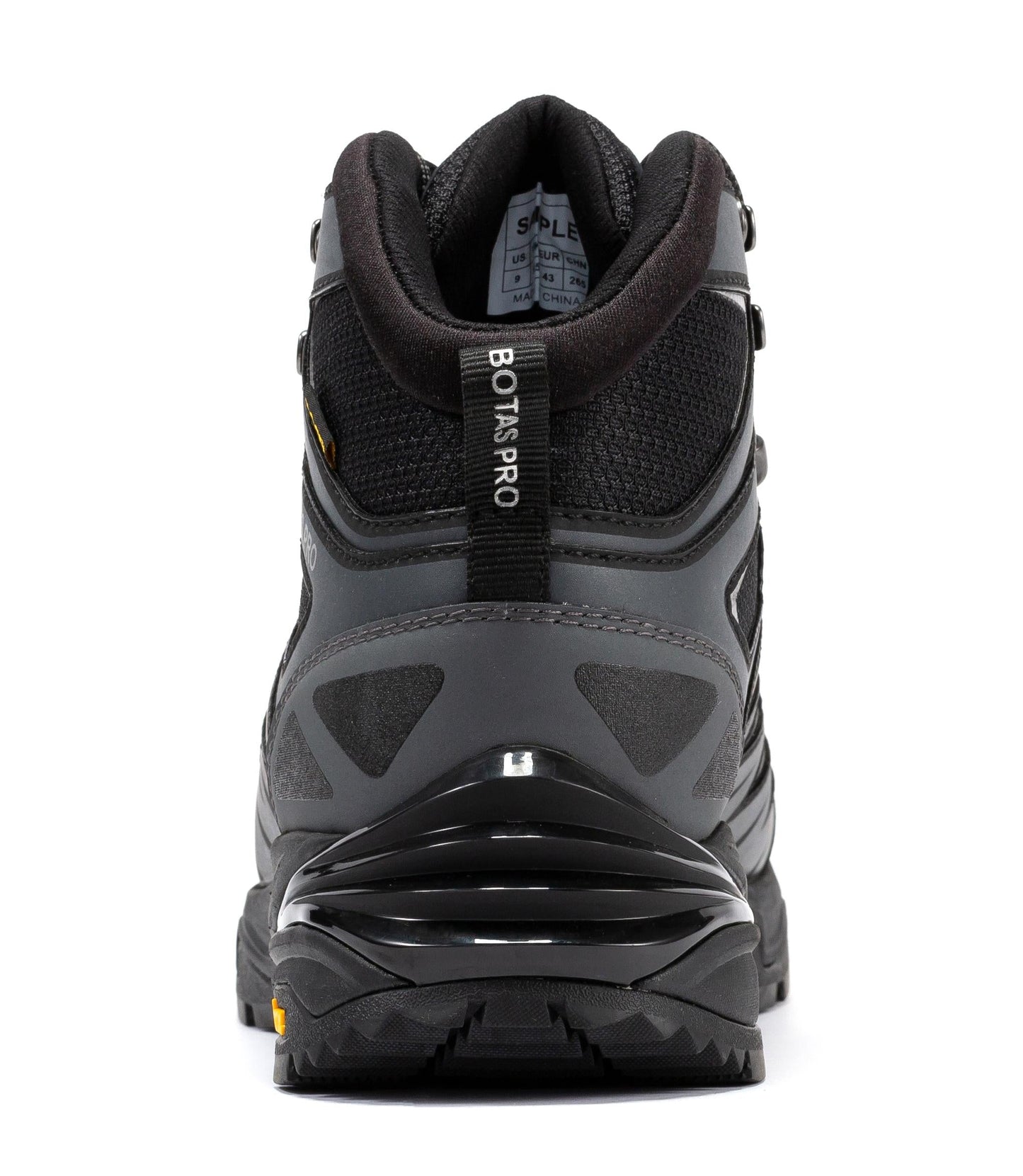 Rock Rooster Footwear Inc - Botas Pro 6 Inch Waterproof Hiking Boots with VIBRAM Traction Lug Outsole - Metallic - Back