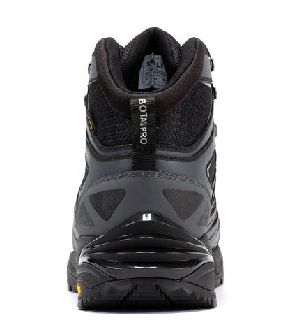Rock Rooster Footwear Inc - Botas Pro 6 Inch Waterproof Hiking Boots with VIBRAM Traction Lug Outsole - Metallic - Back