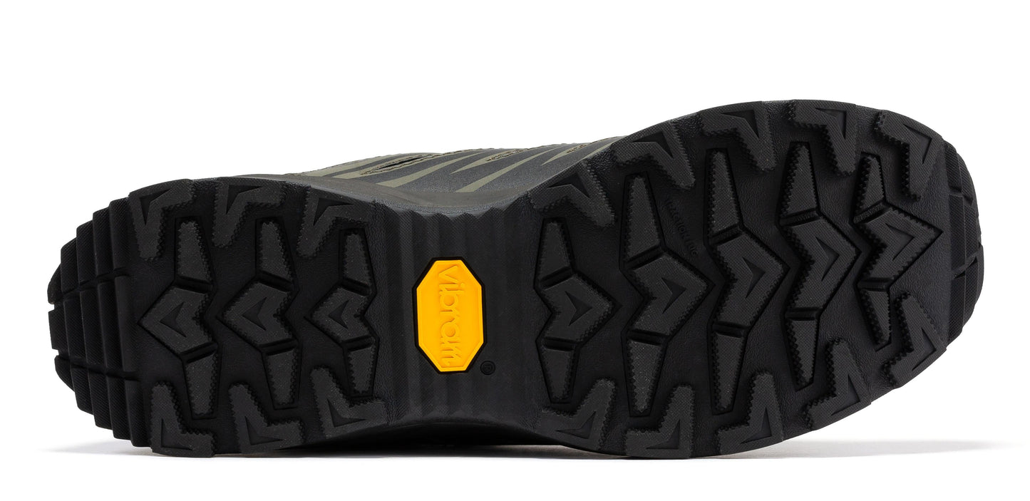 Rock Rooster Footwear Inc - Botas Pro 6 Inch Waterproof Hiking Boots with VIBRAM Traction Lug Outsole - Metallic Green - Sole