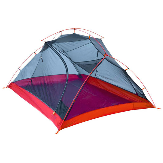 Near Zero Outdoor Gear - 3P DynaLite Tent - 3 person tent setup with star-gazing mesh design
