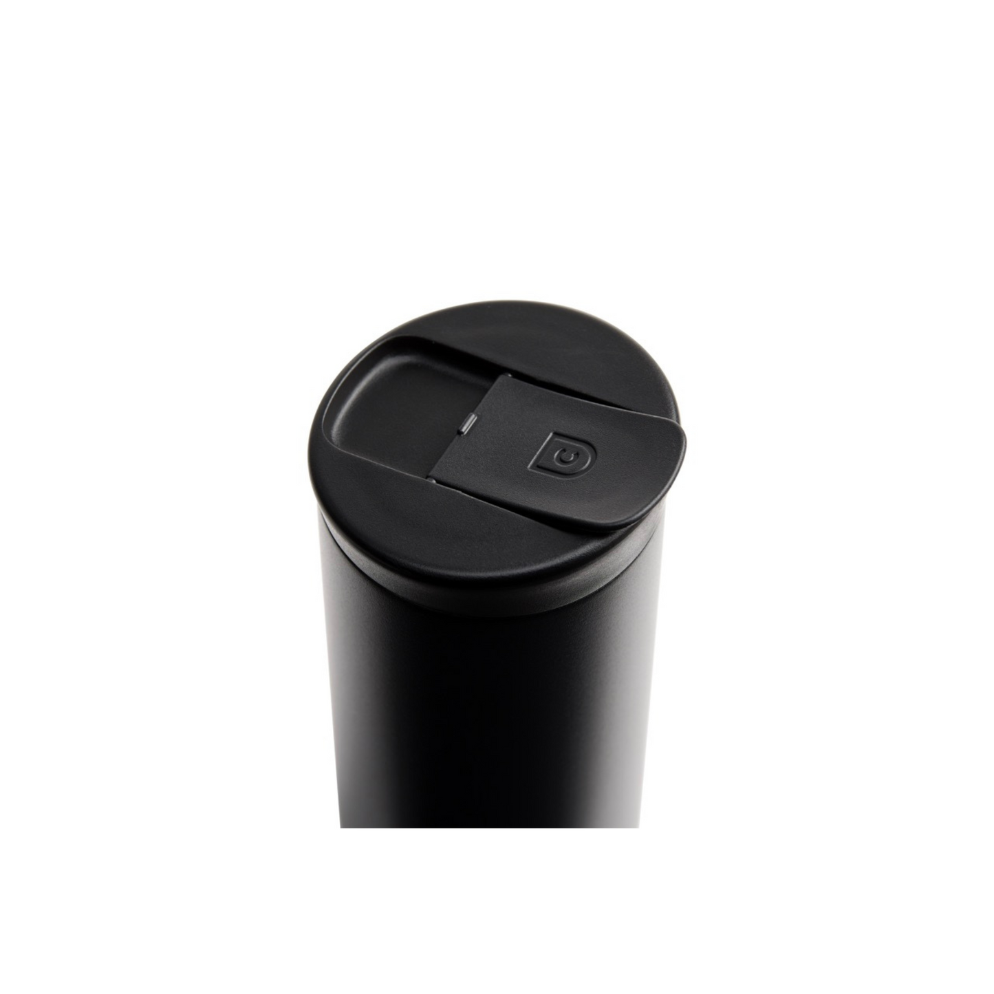 Created Co. - 16oz Nomad Flip Tumbler - Black - Top closed
