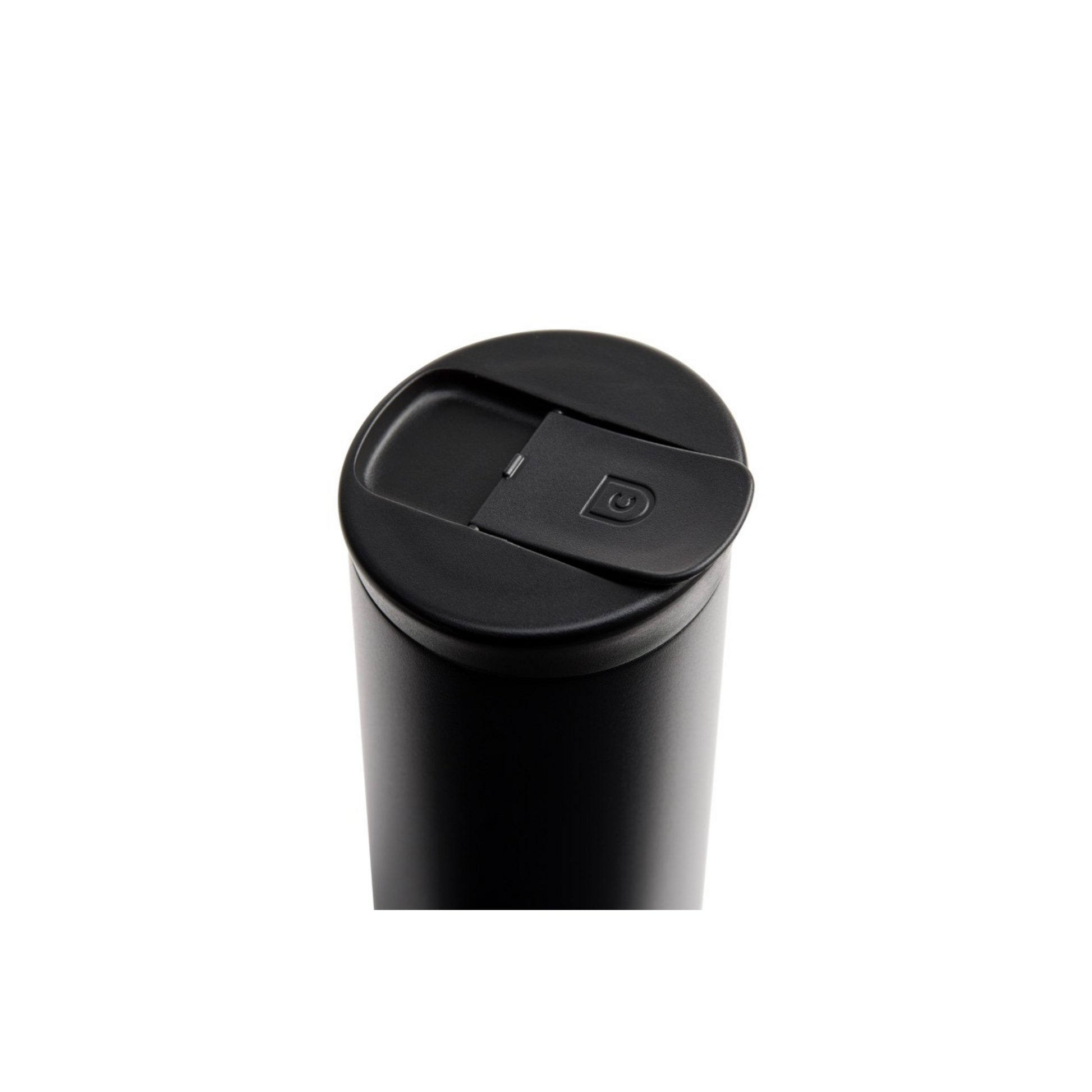 Created Co. - 16oz Nomad Flip Tumbler - Black - Top closed