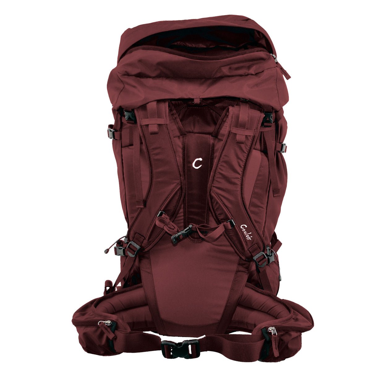 Couloir - 40 or 50 Liter Alpine Ski Pack - Shoulder straps - Port
