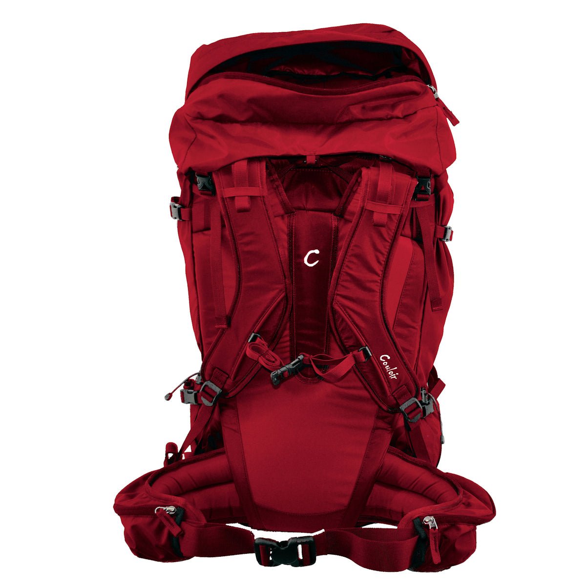 Couloir - 40 or 50 Liter Alpine Ski Pack - Shoulder straps - Mediterranean