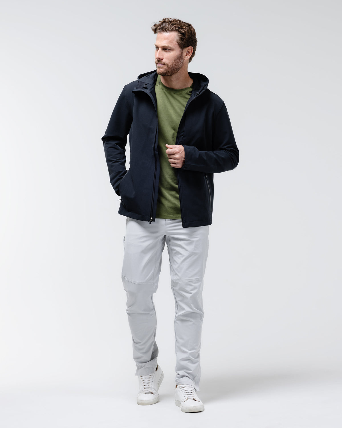 Midtown Hooded Jacket - Black