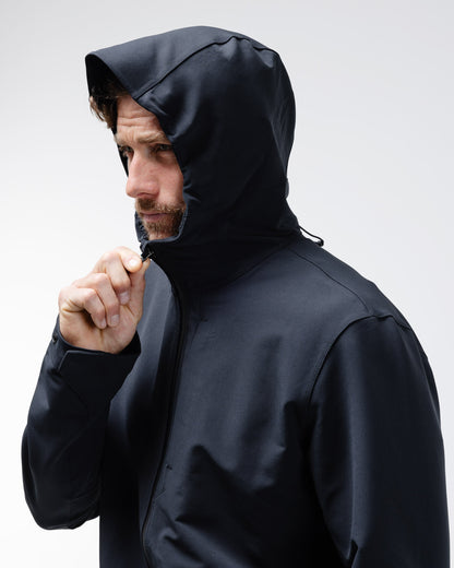 Midtown Hooded Jacket - Black