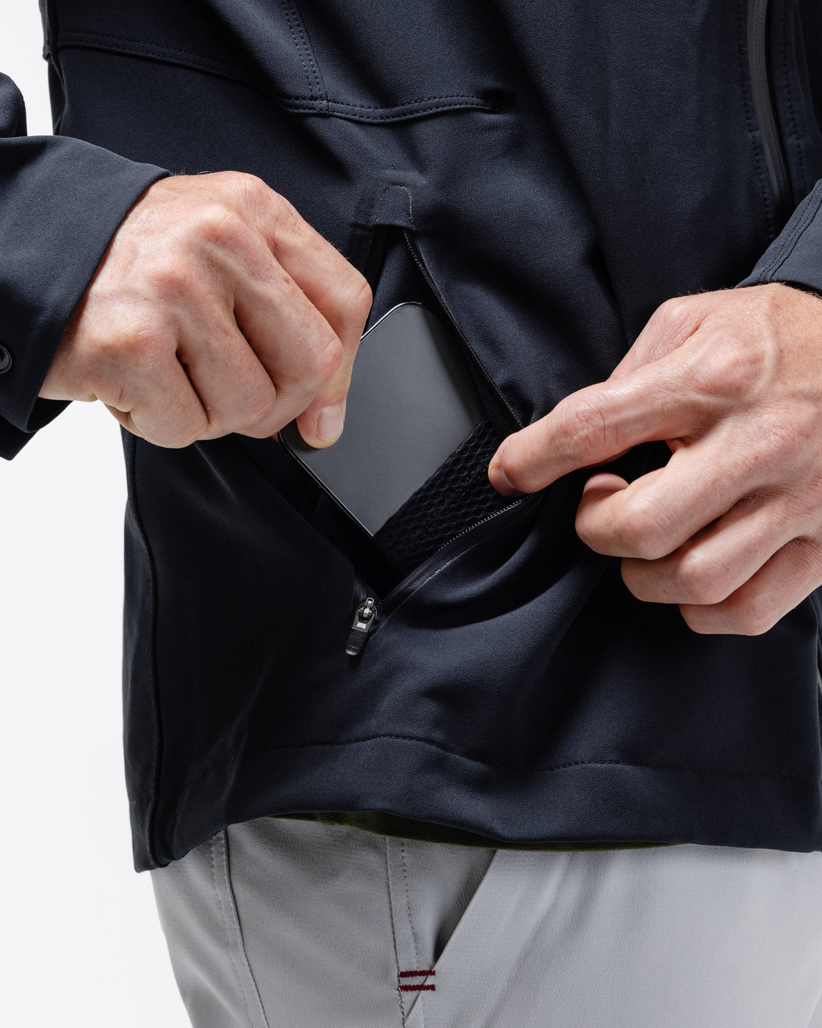 Midtown Hooded Jacket - Black
