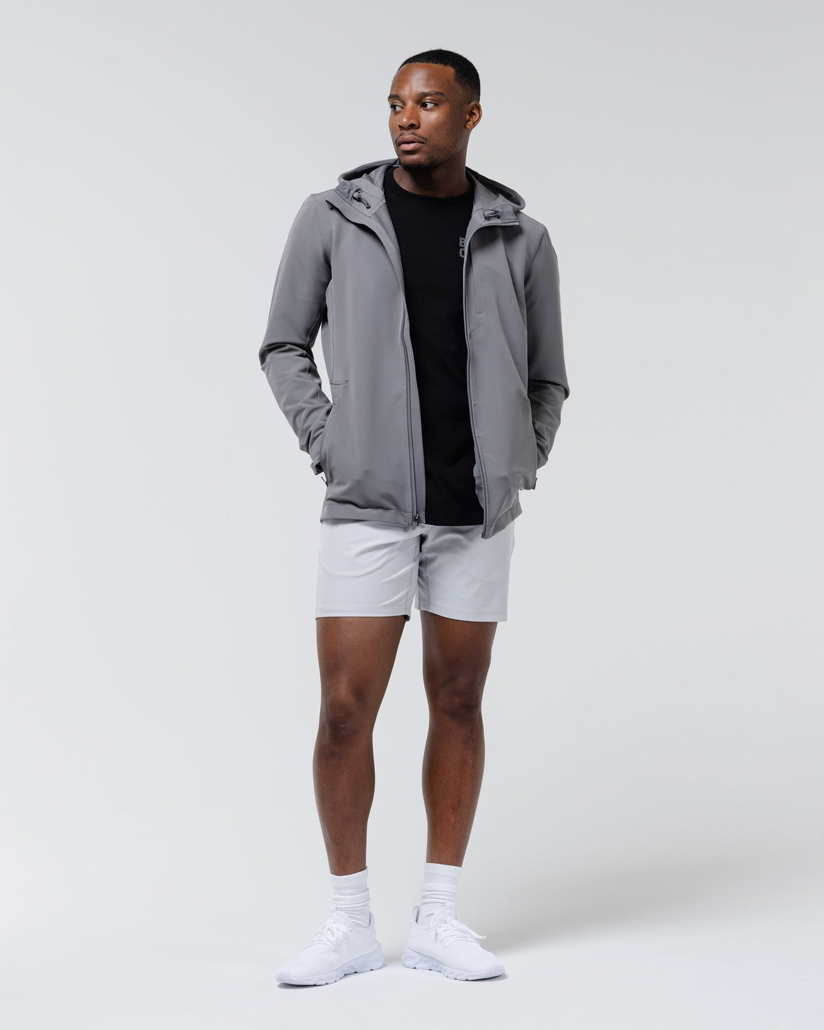 Midtown Hooded Jacket - Grey