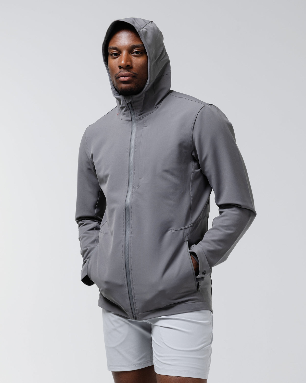 Midtown Hooded Jacket - Grey