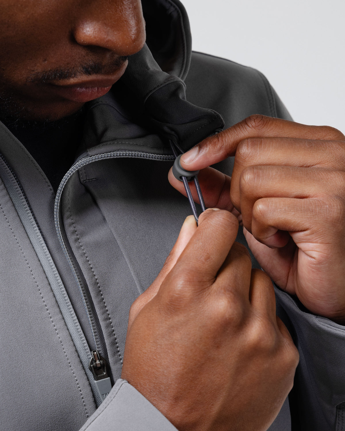 Midtown Hooded Jacket - Grey