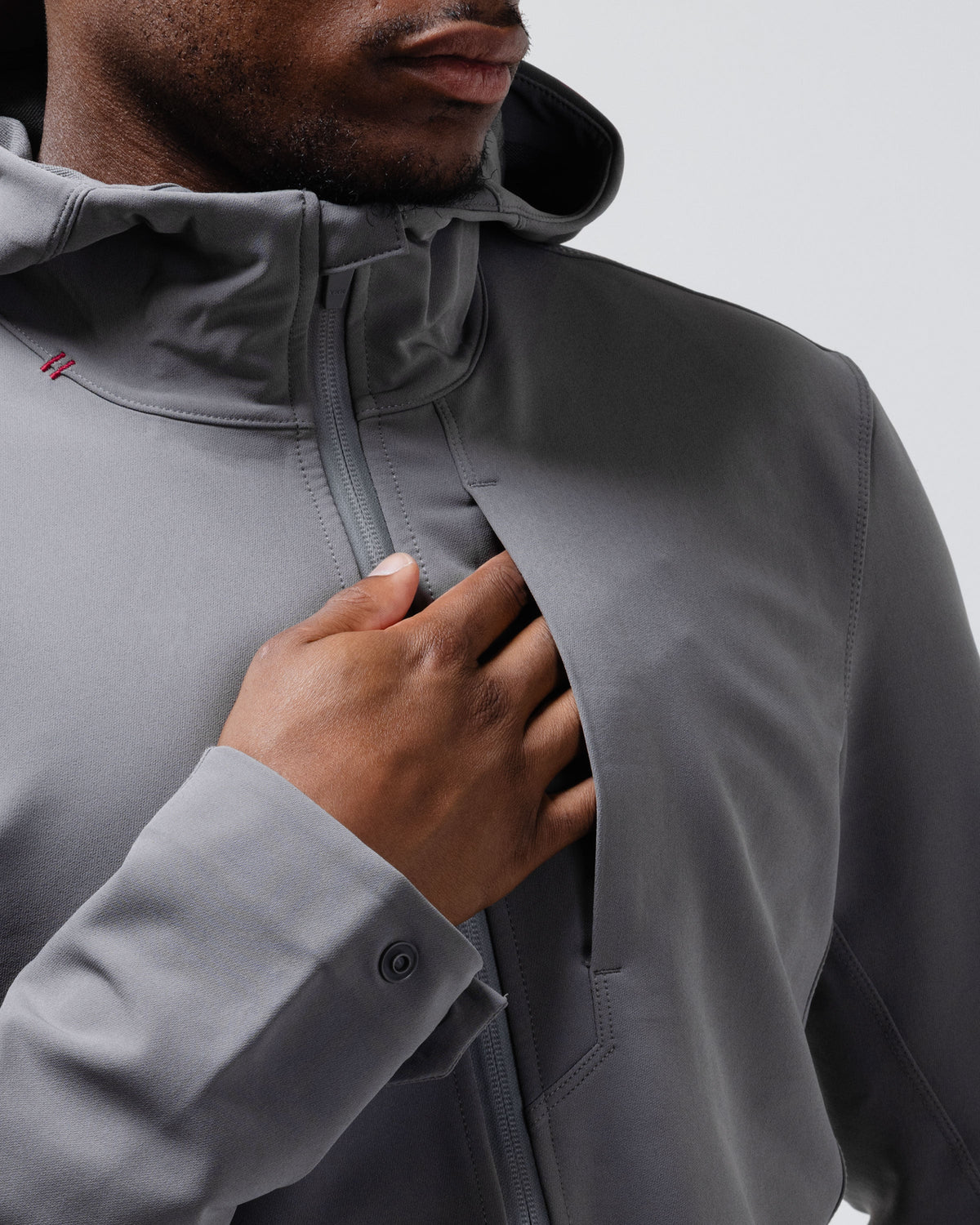 Midtown Hooded Jacket - Grey