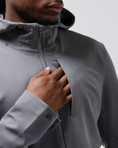 Midtown Hooded Jacket - Grey