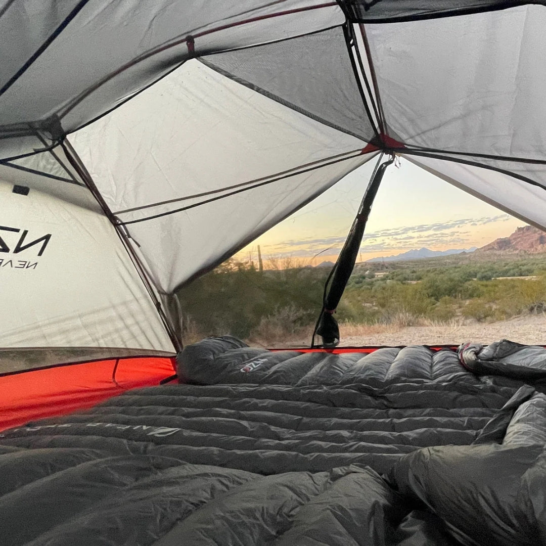 Near Zero Outdoor Gear - 3P DynaLite Tent - Inside view