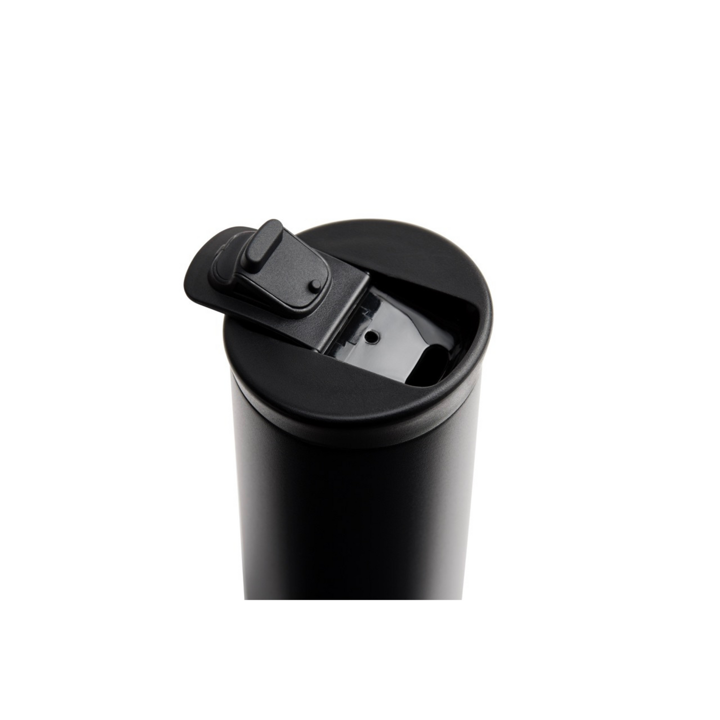 Created Co. - 16oz Nomad Flip Tumbler - Black - Top open