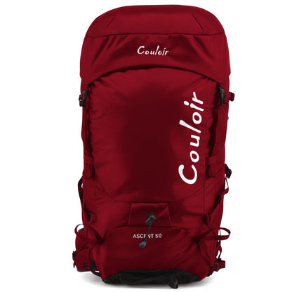 Couloir - 50-60-70 Liter Ascent Ski and Alpine Backpack - Front - Haute Red