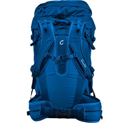 Couloir - 50-60-70 Liter Ascent Ski and Alpine Backpack - Shoulder straps - Imperial Blue