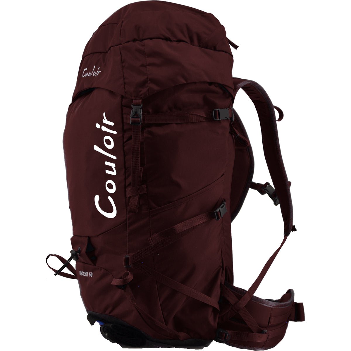 Couloir - 50-60-70 Liter Ascent Ski and Alpine Backpack - Right side - Port