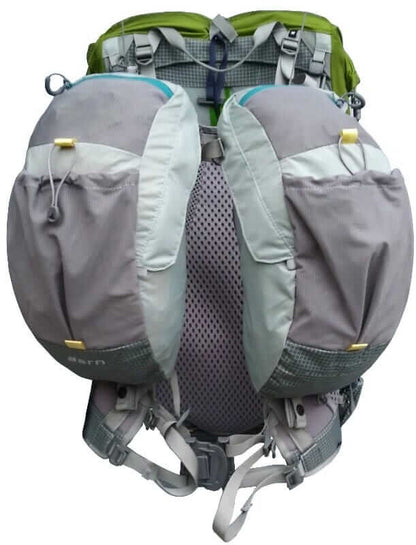 Aarn - 50 or 55 Liter Featherlite Freedom Backpack - Shoulder straps with Balance Pockets