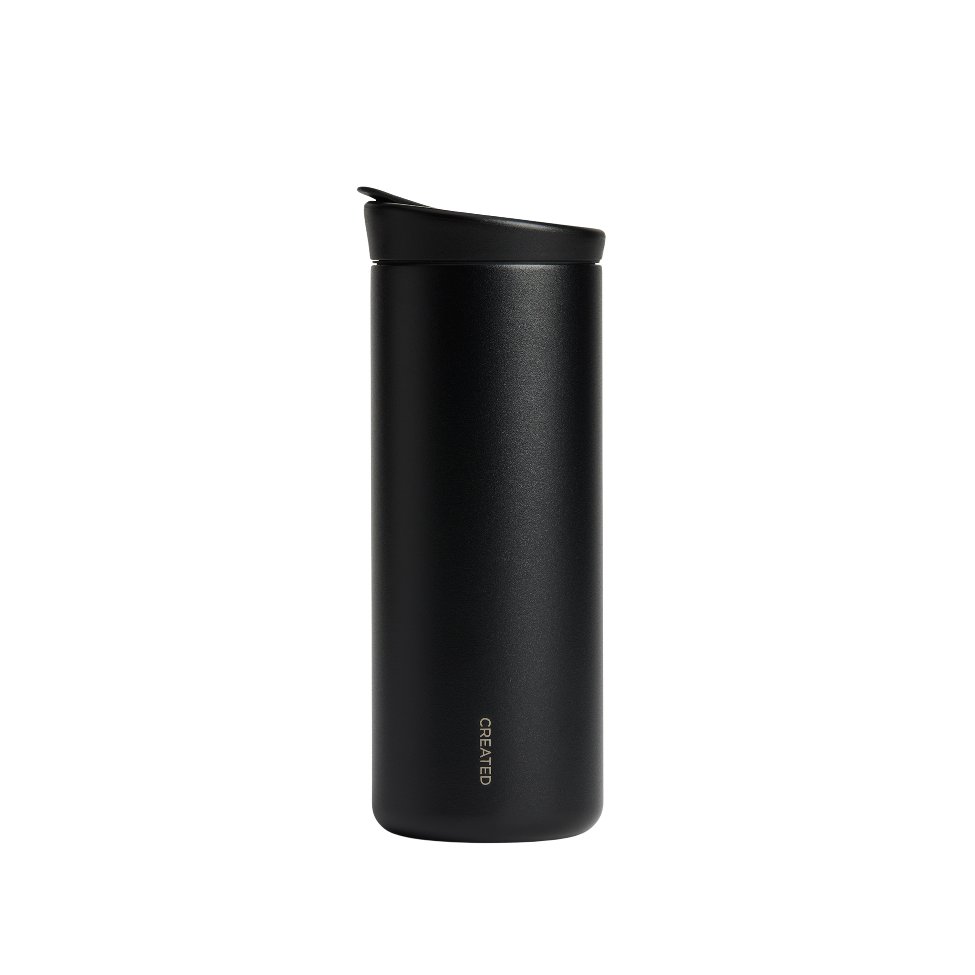 Created Co. - 16oz Nomad Flip Tumbler - Black - Side view