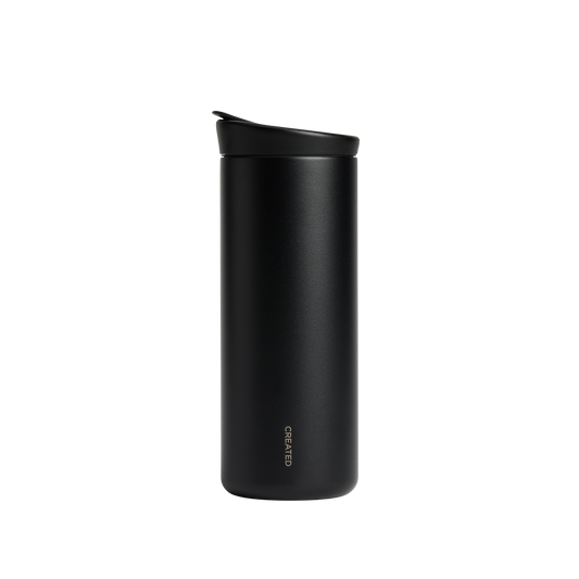 Created Co. - 16oz Nomad Flip Tumbler - Black - Side view