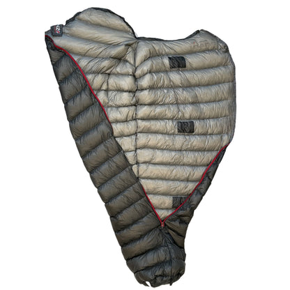 Near Zero Outdoor Gear - NZ 35 Mummy Sleeping Bag - Unrolled and opened up