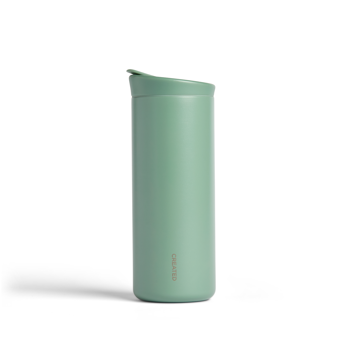 Created Co. - 16oz Nomad Flip Tumbler - Sage Green - Restocking in May - Side view