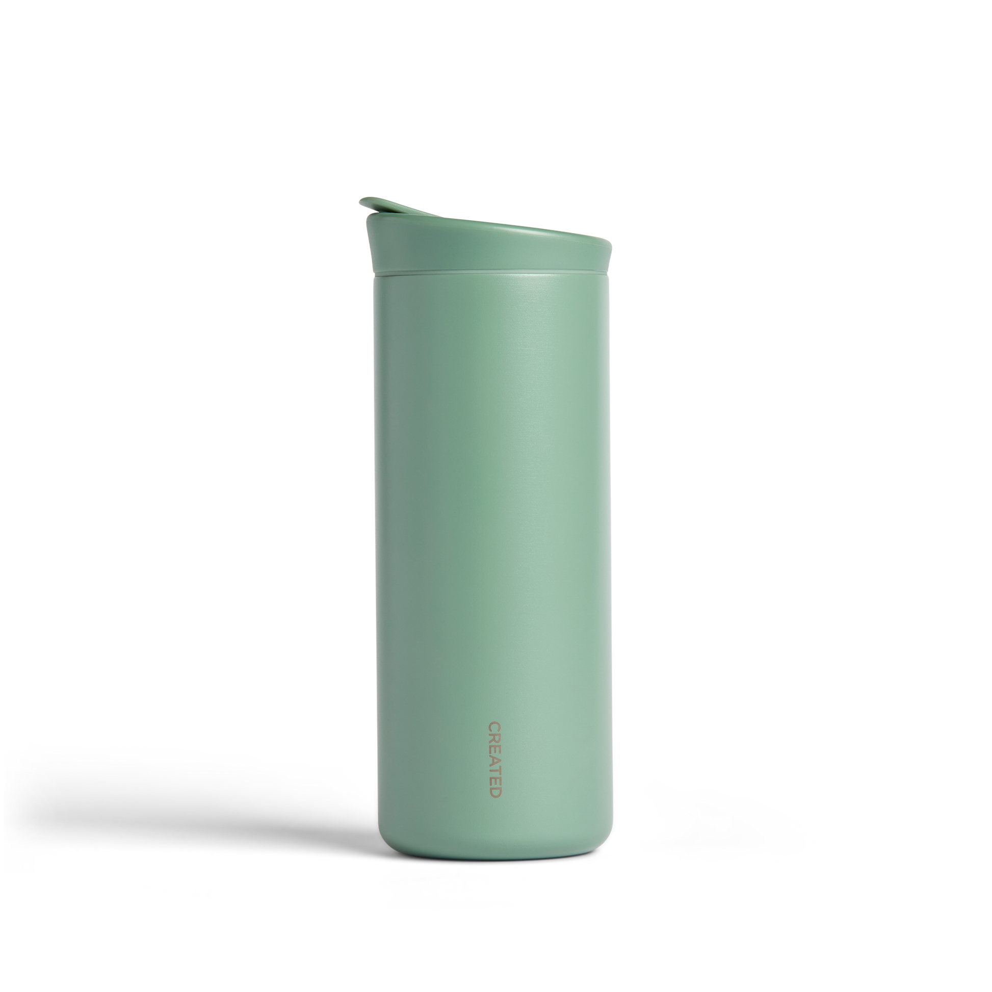 Created Co. - 16oz Nomad Flip Tumbler - Sage Green - Restocking in May - Side view