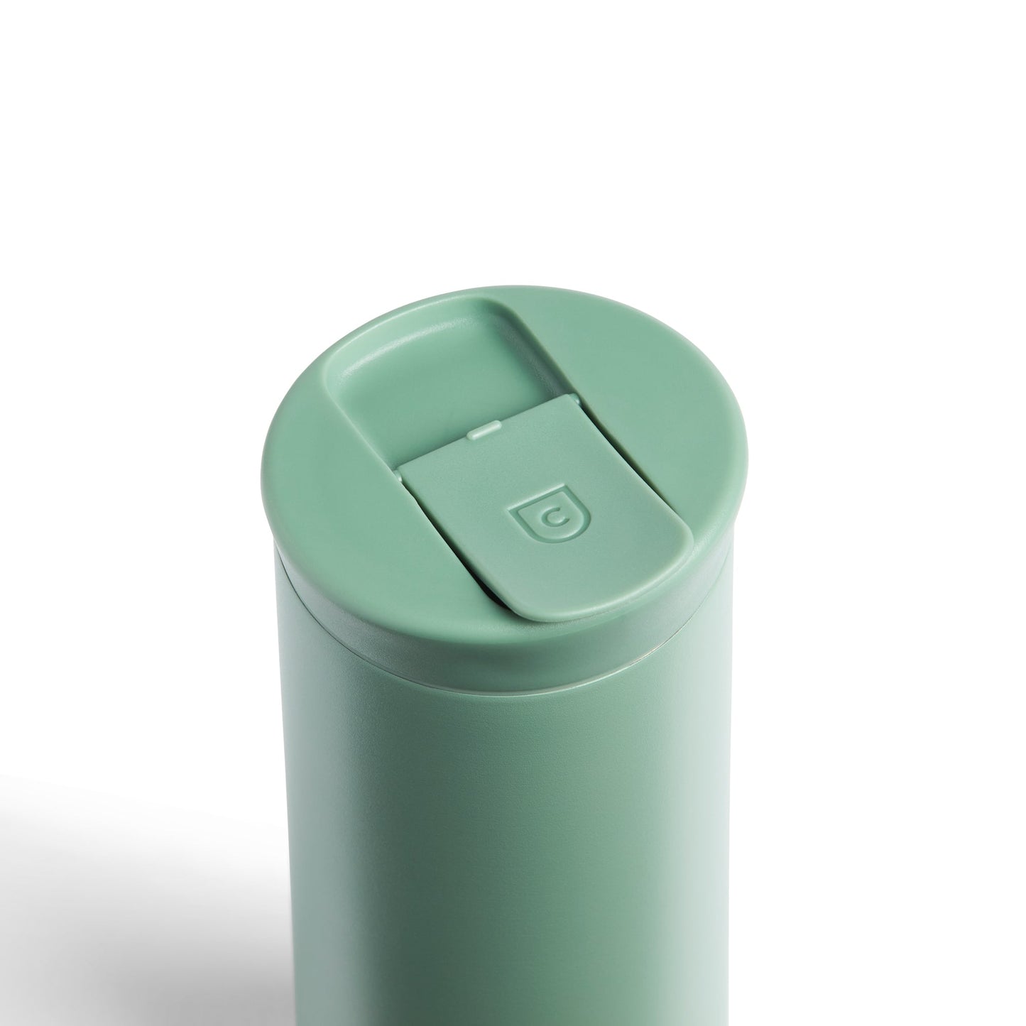 Created Co. - 16oz Nomad Flip Tumbler - Sage Green - Restocking in May - Top closed