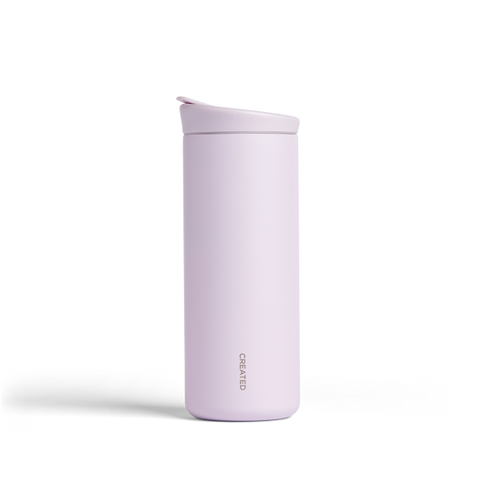 Created Co. - 16oz Nomad Flip Tumbler - Lavender - Restocking in May - Side view
