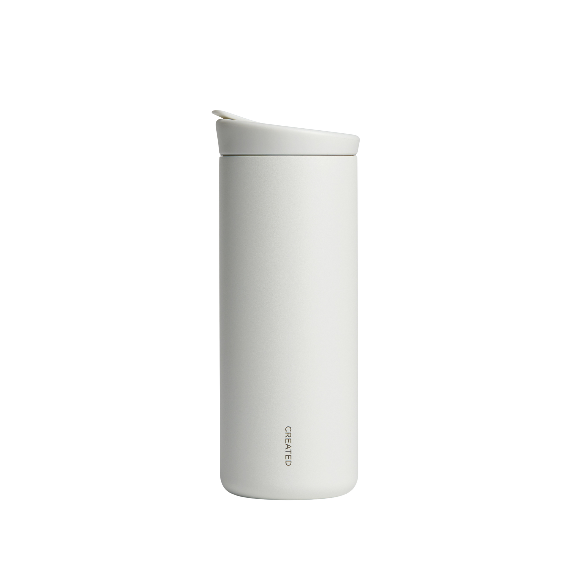 Created Co. - 16oz Nomad Flip Tumbler - White - Side view