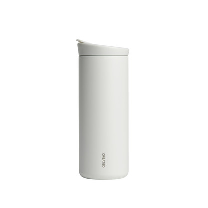 Created Co. - 16oz Nomad Flip Tumbler - White - Side view