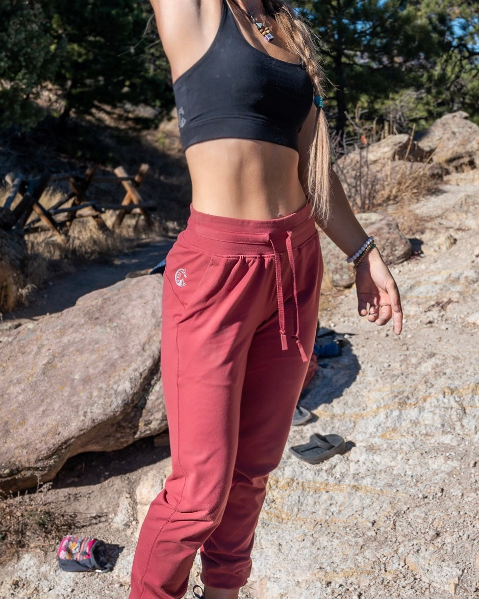 Soul Fire Apparel Co - Onsight Joggers - Front right - Maple Red