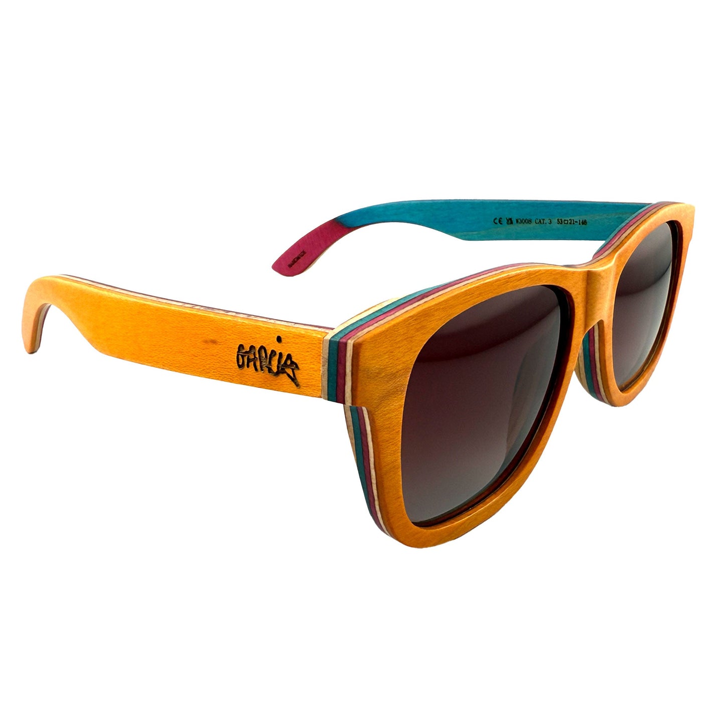 TMBR - Jerry Garcia The Traveler Golden w/ Rose Sunglasses - Front right