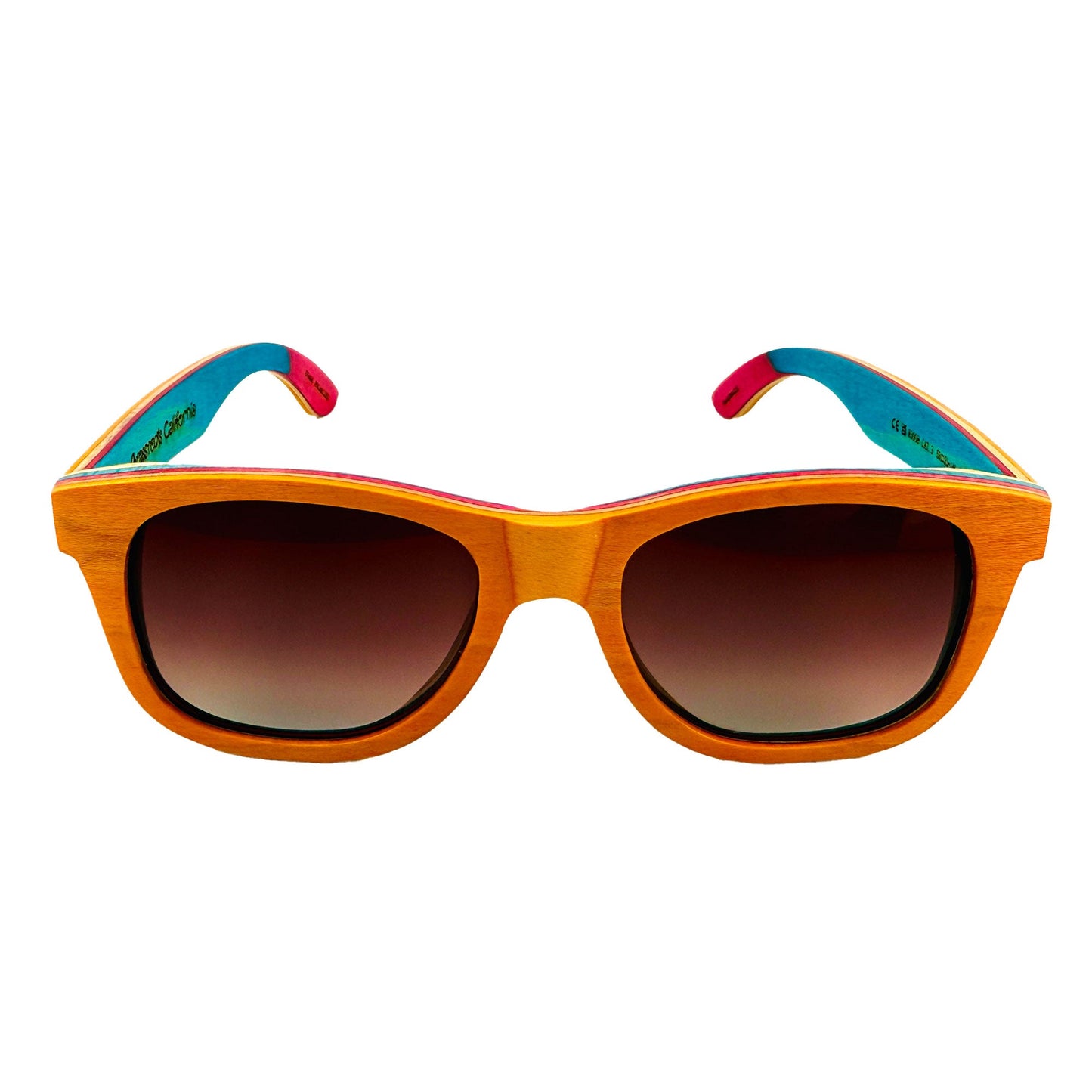 TMBR - Jerry Garcia The Traveler Golden w/ Rose Sunglasses - Front