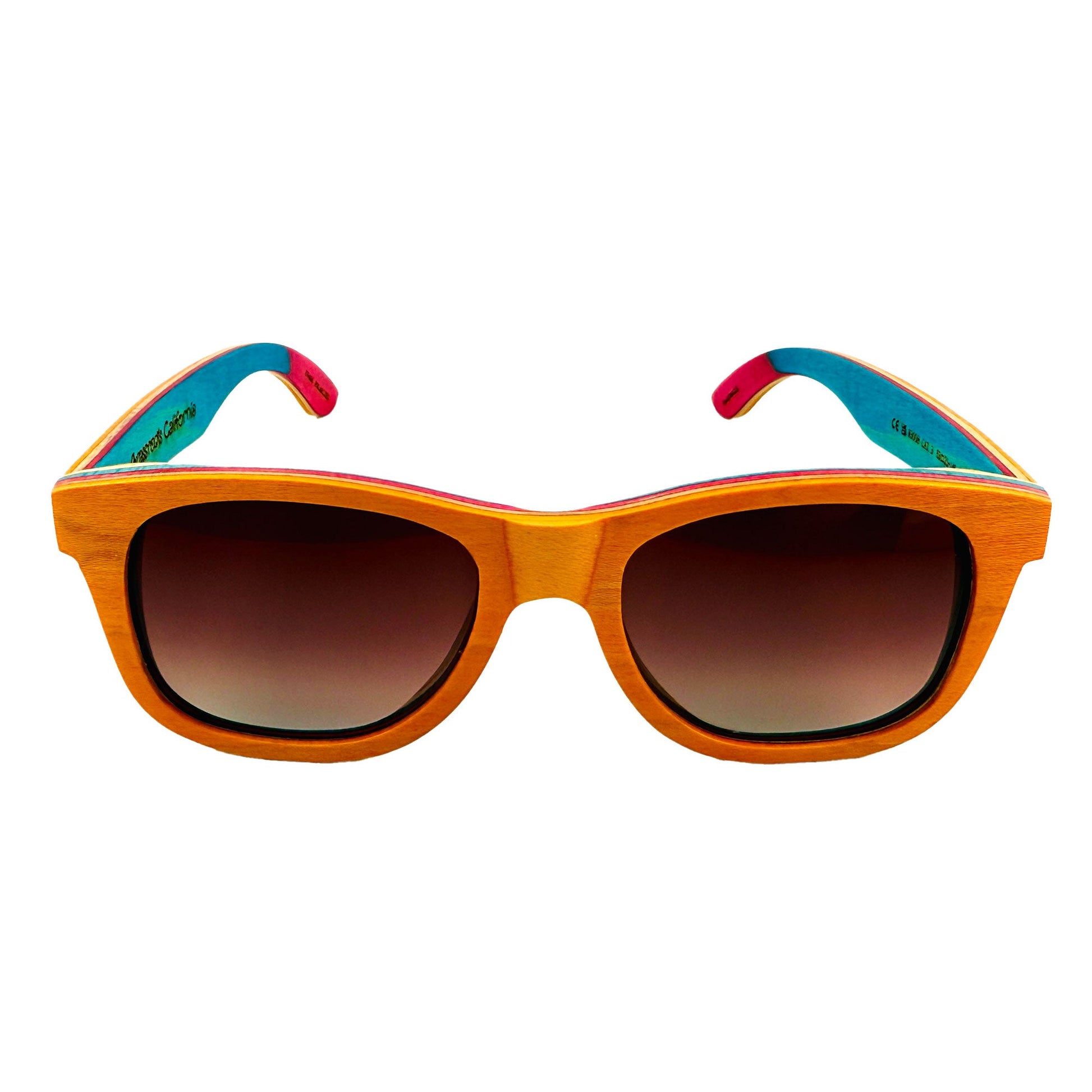 TMBR - Jerry Garcia The Traveler Golden w/ Rose Sunglasses - Front