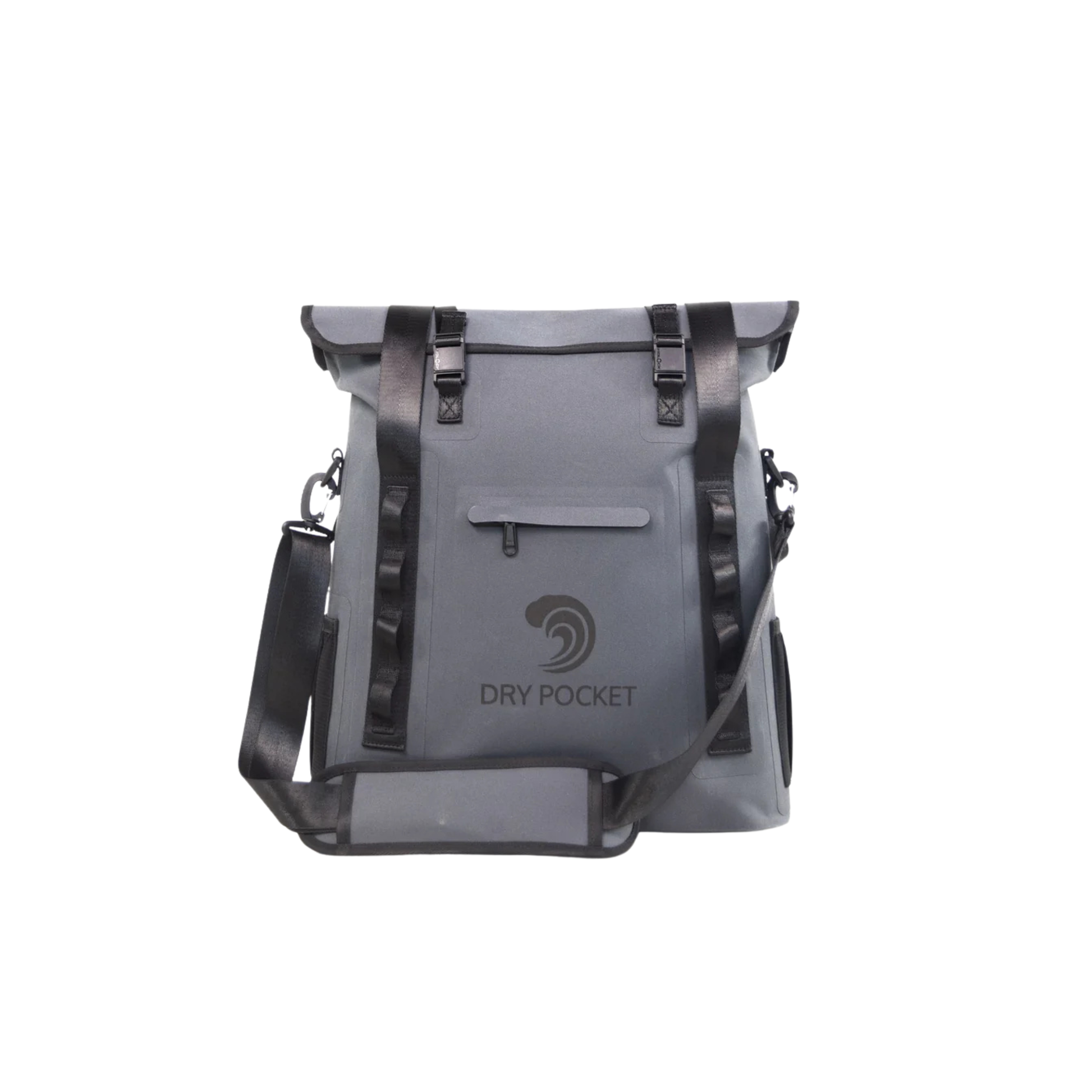 Dry Pocket - Waterproof Floating Cooler Tote - Dark Grey - Front