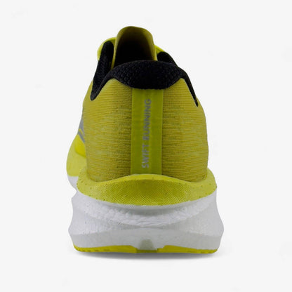 Swift Running - HORUS Men - Yellow - Single shoe, back