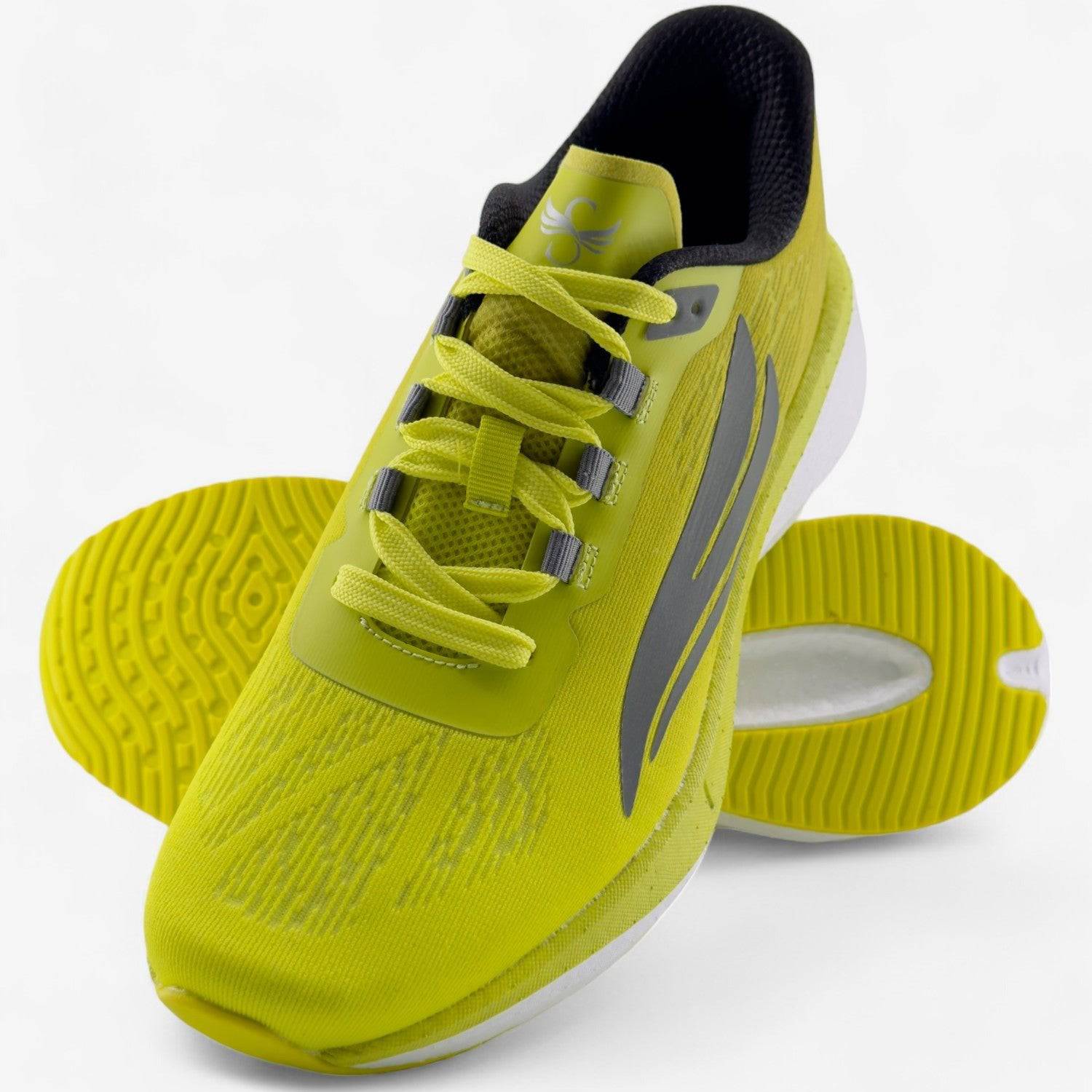 Swift Running - HORUS Men - Yellow - Display showing top