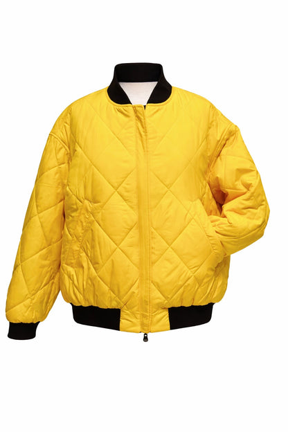Reversible Demi-Season Jacket - Gold/Brown