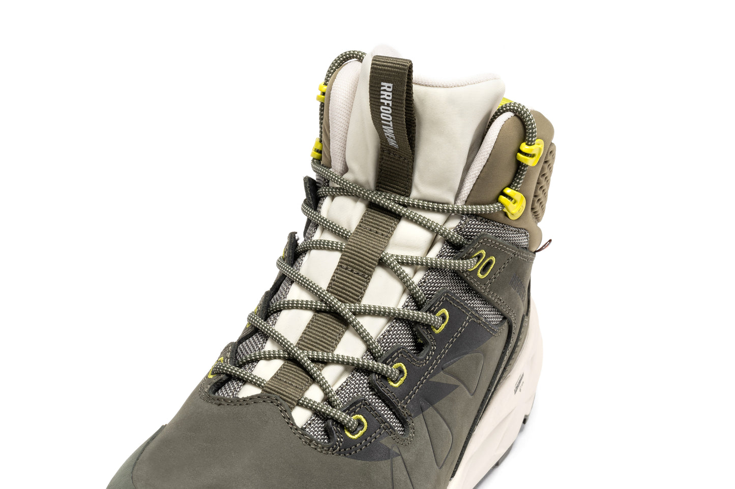 Farmington 6 Inch Waterproof Hiking Boots with VIBRAM® Outsole - Green